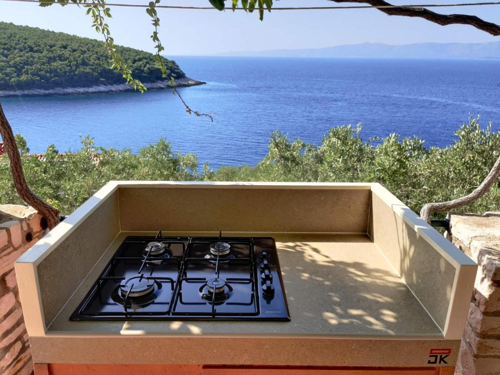 Unique Seaside Villa With Pool Vela Luka Εξωτερικό φωτογραφία